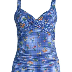Women's Sweetheart Wrap Underwire Tankini Top