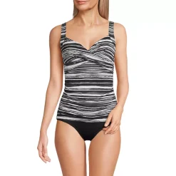 Women's Sweetheart Wrap Underwire Tankini Top