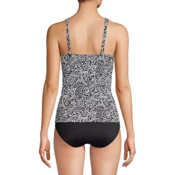 Women's Sweetheart Wrap Underwire Tankini Top