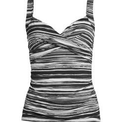 Women's Sweetheart Wrap Underwire Tankini Top