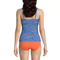 Women's Sweetheart Wrap Underwire Tankini Top