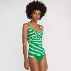 Women's Sweetheart Wrap Underwire Tankini Top