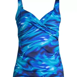 Women's Sweetheart Wrap Underwire Tankini Top
