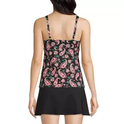 Women's Sweetheart Wrap Underwire Tankini Top