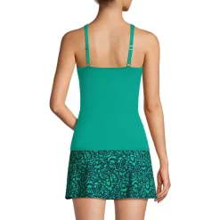 Women's Sweetheart Wrap Underwire Tankini Top