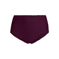 Women's Texture High Waisted Bikini Swim Bottoms