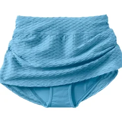 Women's Texture Mini Swim Skirt Swim Bottoms