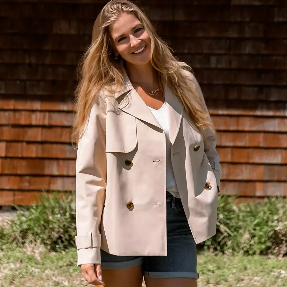 Women's Trench Rain Jacket
