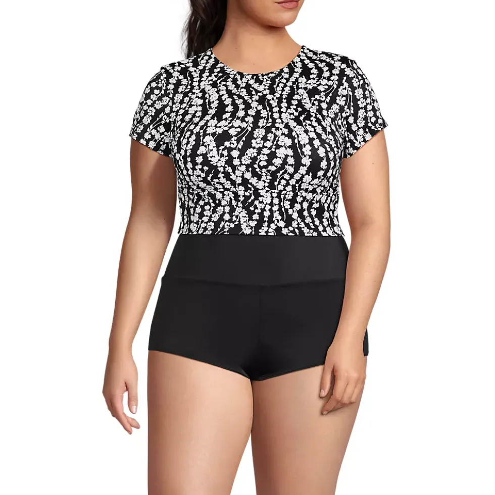 Women's Tugless Cap Sleeve Midkini Top