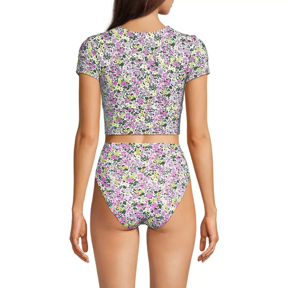 Women's Tugless Cap Sleeve Midkini Top