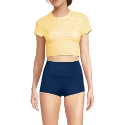 Women's Tugless Cap Sleeve Midkini Top