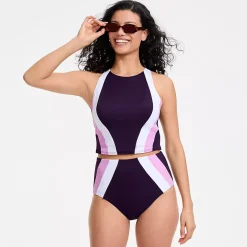 Women's Tugless Contour Portrait Back Midkini Set