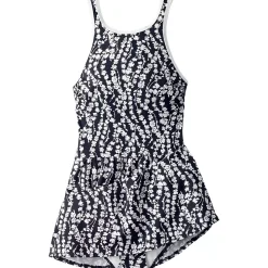 Women's Tugless High Neck Swim Dress Swimsuit