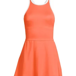 Women's Tugless High Neck Swim Dress Swimsuit