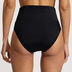 Women's Tugless High Waisted Bikini Bottoms