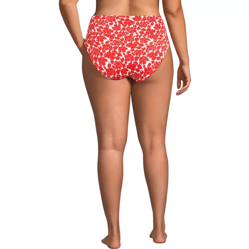 Women's Tugless High Waisted Bikini Bottoms