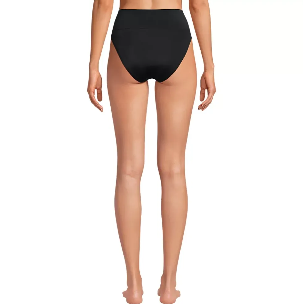 Women's Tugless High Waisted Bikini Bottoms
