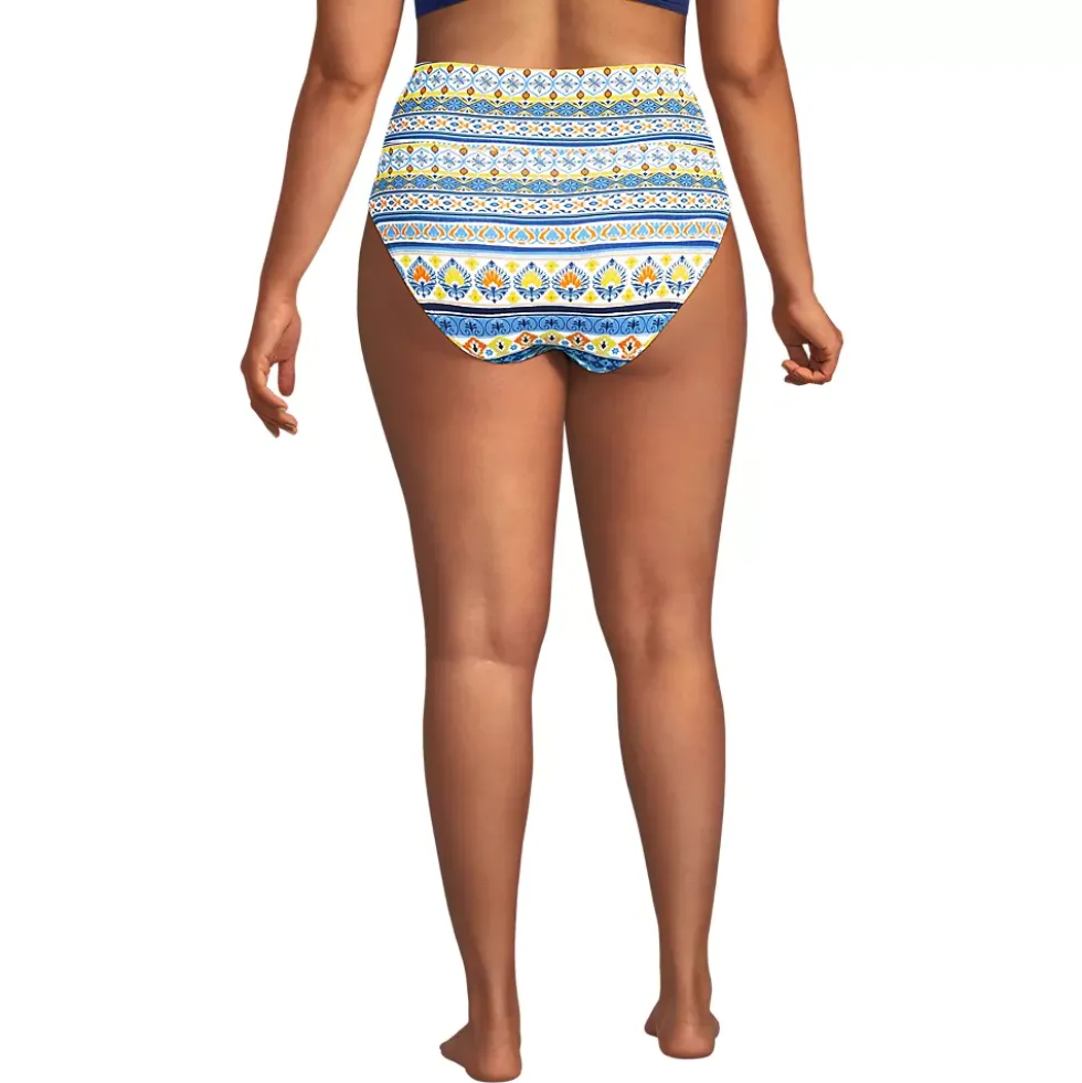 Women's Tugless High Waisted Bikini Bottoms