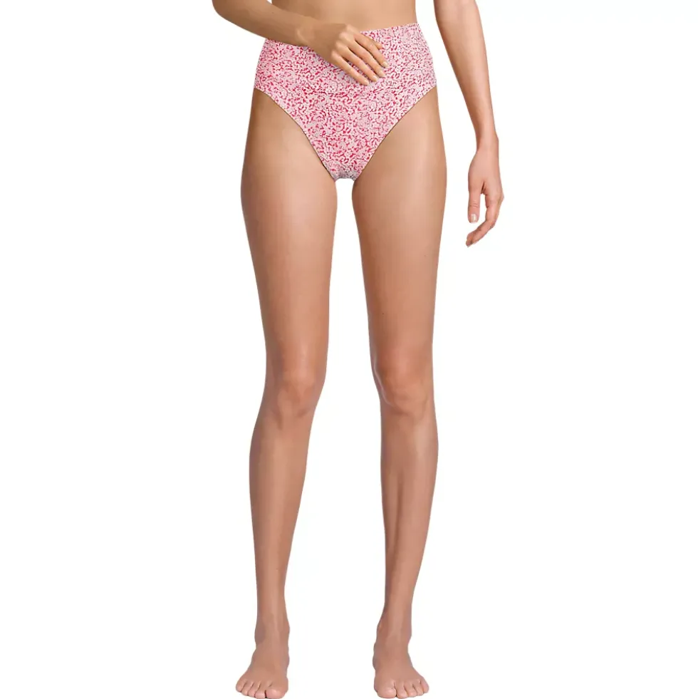 Women's Tugless High Waisted Bikini Bottoms