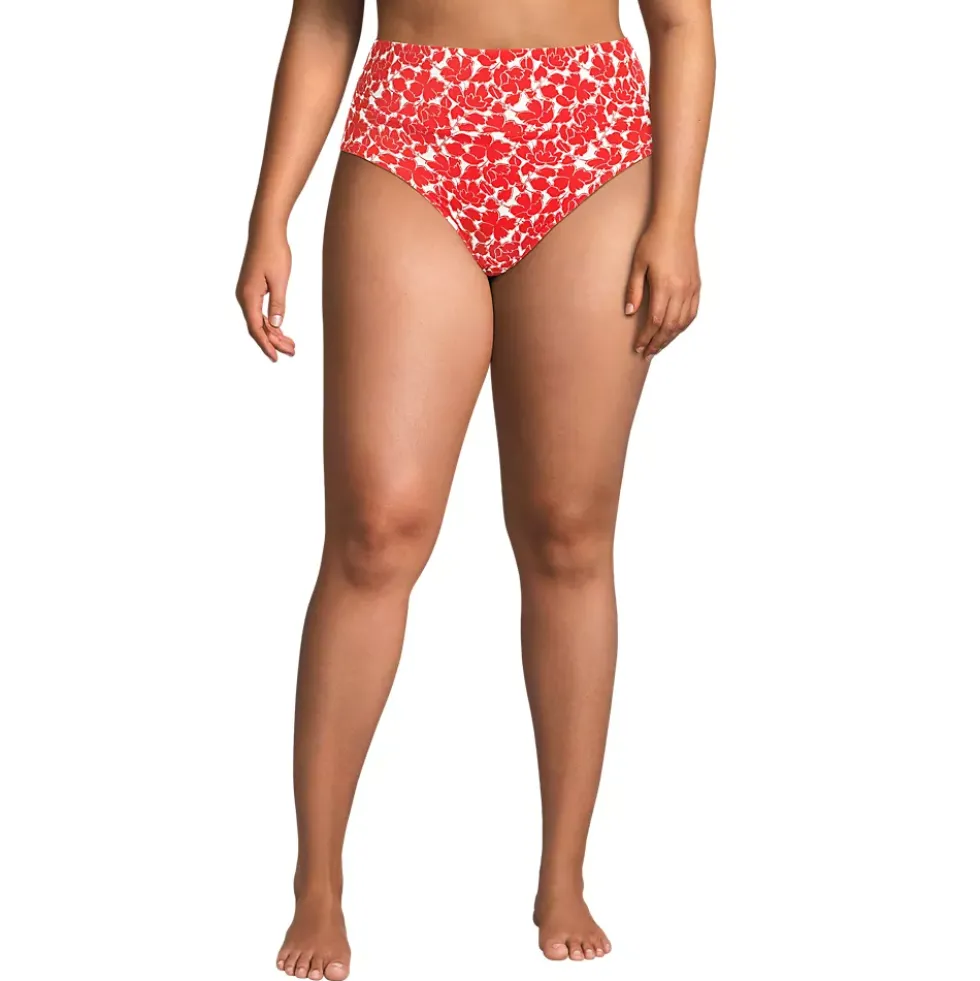 Women's Tugless High Waisted Bikini Bottoms