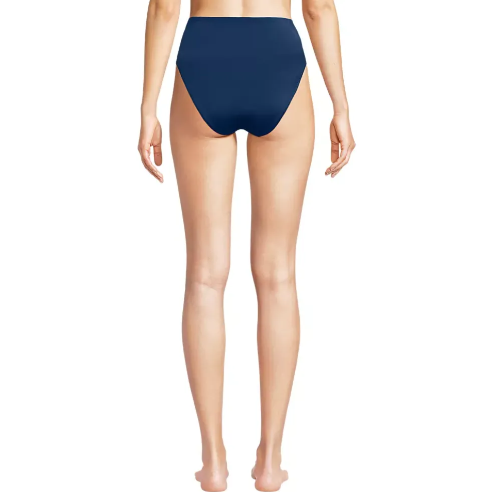 Women's Tugless High Waisted Bikini Bottoms