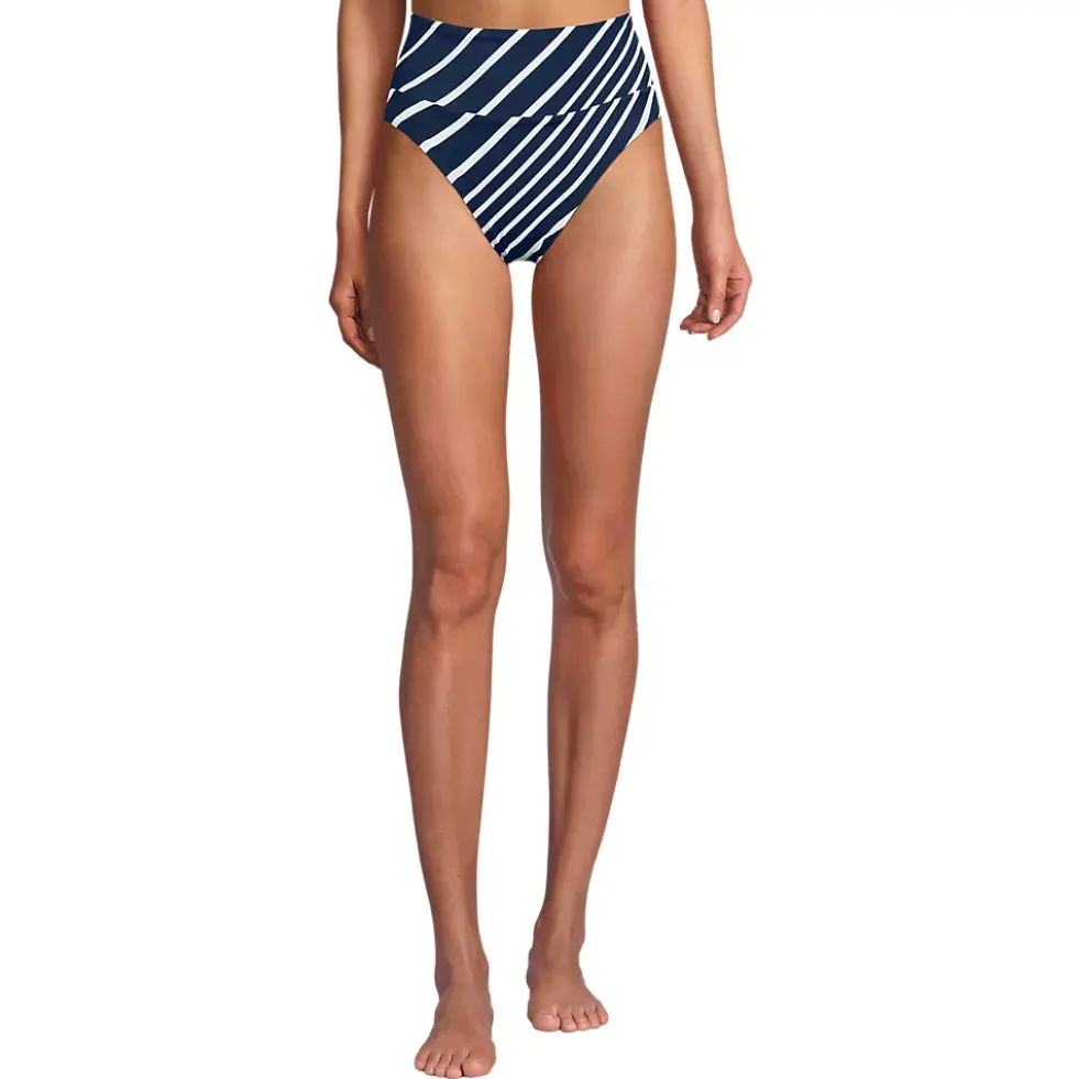 Women's Tugless High Waisted Bikini Bottoms