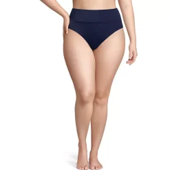 Women's Tugless High Waisted Bikini Bottoms