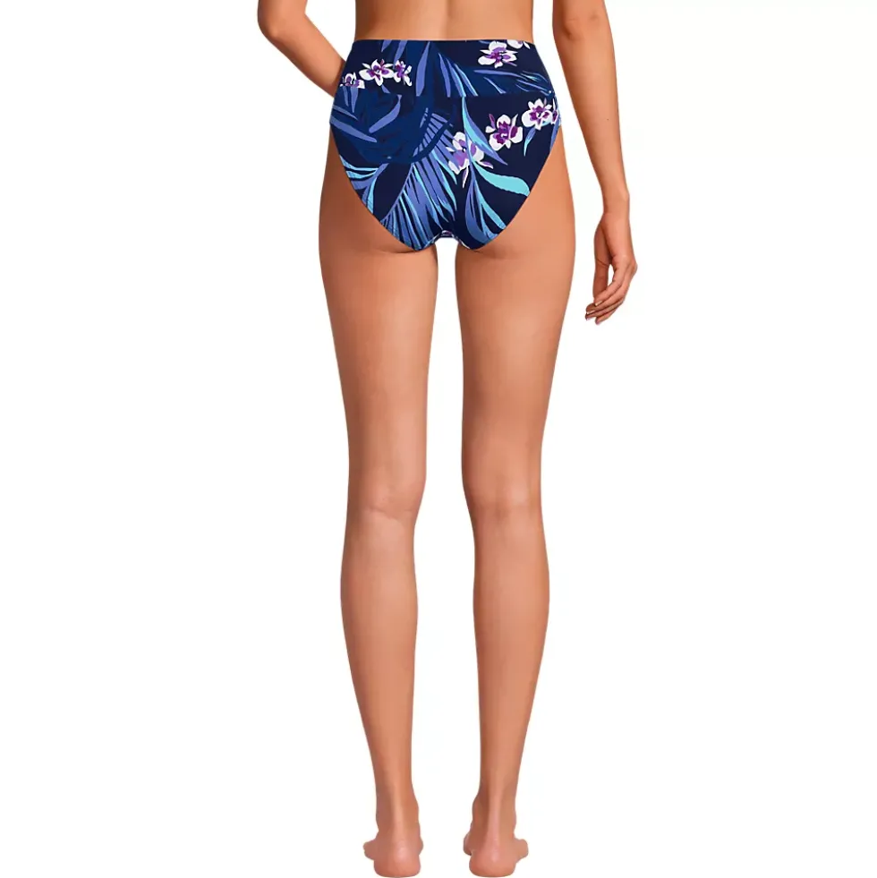 Women's Tugless High Waisted Bikini Bottoms