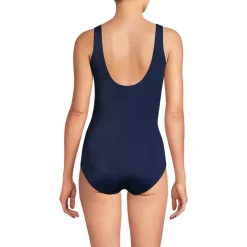 Women's Tugless Low Leg One Piece Swimsuit