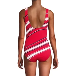 Women's Tugless Low Leg One Piece Swimsuit