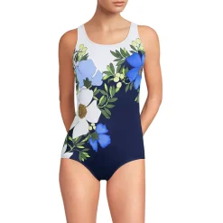Women's Tugless Low Leg One Piece Swimsuit