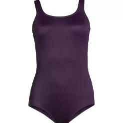 Women's Tugless Low Leg One Piece Swimsuit