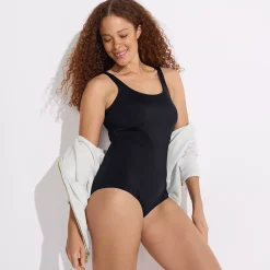 Women's Tugless Low Leg One Piece Swimsuit