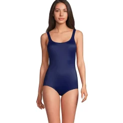 Women's Tugless Low Leg One Piece Swimsuit