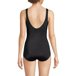 Women's Tugless Low Leg One Piece Swimsuit