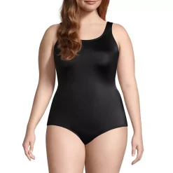 Women's Tugless Low Leg One Piece Swimsuit