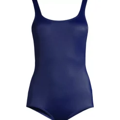 Women's Tugless Low Leg One Piece Swimsuit