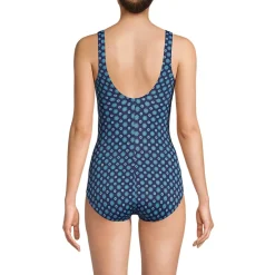 Women's Tugless Low Leg One Piece Swimsuit
