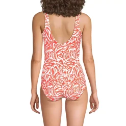 Women's Tugless Low Leg One Piece Swimsuit
