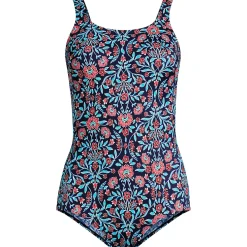 Women's Tugless Low Leg One Piece Swimsuit