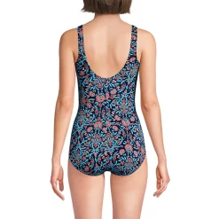 Women's Tugless Low Leg One Piece Swimsuit