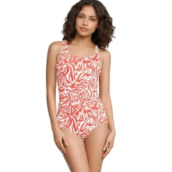 Women's Tugless Low Leg One Piece Swimsuit