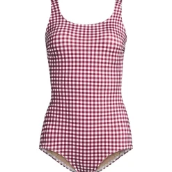 Women's Tugless Low Leg One Piece Swimsuit