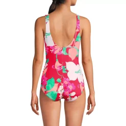 Women's Tugless Low Leg One Piece Swimsuit