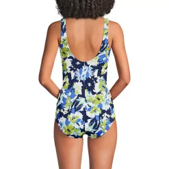 Women's Tugless Low Leg One Piece Swimsuit