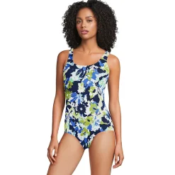 Women's Tugless Low Leg One Piece Swimsuit