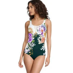 Women's Tugless Low Leg One Piece Swimsuit