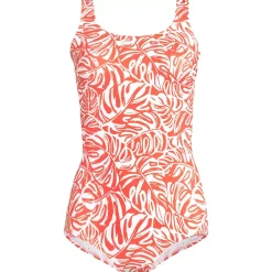 Women's Tugless Low Leg One Piece Swimsuit