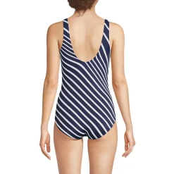 Women's Tugless Low Leg One Piece Swimsuit