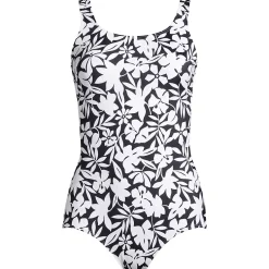 Women's Tugless Low Leg One Piece Swimsuit